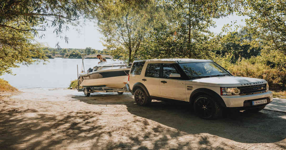 Towing a boat